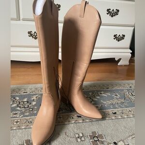 NWT Tan Knee-High Boots